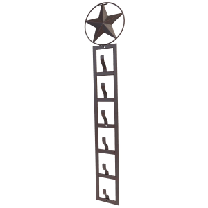 De Leon Product Metal Star Wall Hat Rack