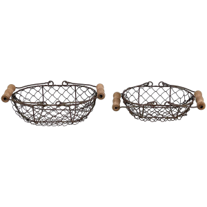 Porch View Home Porch View Home Wire Quail Egg Basket Set of 2 - $14.99 at Murdoch's Ranch & Home Supply