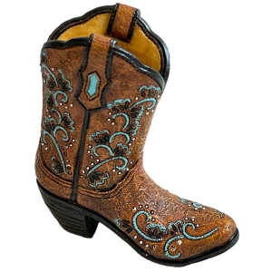 De Leon Product Blue Cowboy Boots Home Decor