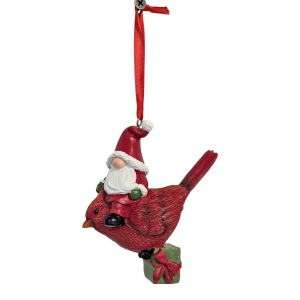 De Leon Product De Leon Product Santa Cardinal Christmas Ornament - $9.99 at Murdoch's Ranch & Home Supply