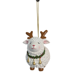 De Leon Product De Leon Product Lamb Christmas Ornament - $7.99 at Murdoch's Ranch & Home Supply