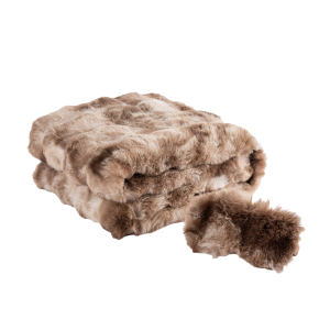 Farmstead Home Farmstead Home Fur To Mink Throw with Eye Mask in Tie-Dye Brown - $49.99 at Murdoch's Ranch & Home Supply