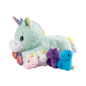 Country Cuddlers Unicorn Mama & Baby Plush Set