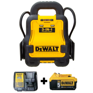 Dewalt DEWALT 20V 5ah Max Battery and Charger Jump Start DXAE20VBBK - $149.99 at Murdoch's Ranch & Home Supply