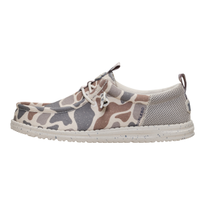 Heydude HEYDUDE Wally Funk Burlebo Deer Camo Shoes in Taupe/Camo | Mens | Size 9 - $74.99 at Murdoch's Ranch & Home Supply