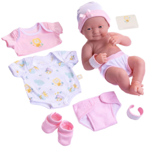 Jc Toys JC Toys La Newborn All-Vinyl Doll Set | Size 14" - $34.99 at Murdoch's Ranch & Home Supply