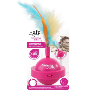 Main St. Pet Rechargeable Spinning Teaser Ball Cat Toy