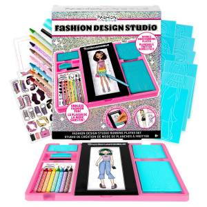 Fashion Angels Fashion Design Studio Rubbing Plates Set