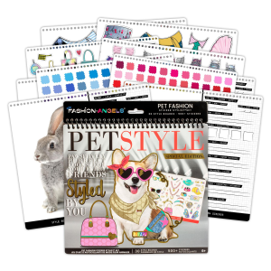 Fashion Angels Pet Fashion Stylist Sticker Portfolio Book