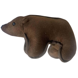 Main St. Pet Tough Squeaky Bear Dog Toy