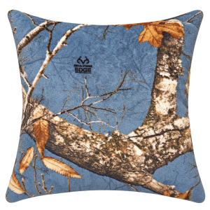 Realtree Realtree Printed Velvet To Sherpa Pillow in Slate Blue - $14.99 at Murdoch's Ranch & Home Supply
