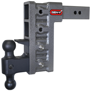 Gen-Y GEN-Y Mega-Duty 21k Adjustable 9" Drop/Rise 2.5" Ball Receiver Hitch | Size 2.5" - $469.99 at Murdoch's Ranch & Home Supply