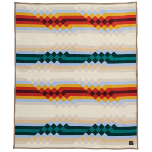 Murdoch's Ranch & Home Supply Jacquard Unnapped Blanket in Middle Waters - $325.00 at Murdoch's Ranch & Home Supply