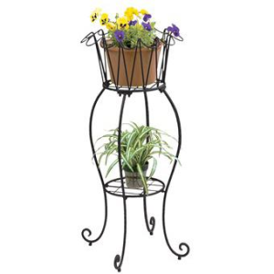 Deer Park Deer Park Tall Wave Planter Stand | Size 16" - $119.99 at Murdoch's Ranch & Home Supply
