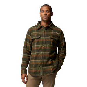 Columbia Columbia Saddle Point Warm Lined Flannel Shirt in Green | Mens | Size Medium - $110.00 at Murdoch's Ranch & Home Supply