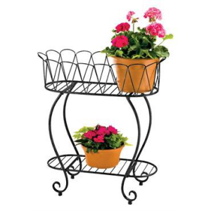 Deer Park Deer Park Medium Oval Wave Planter Stand | Size 28" - $109.99 at Murdoch's Ranch & Home Supply