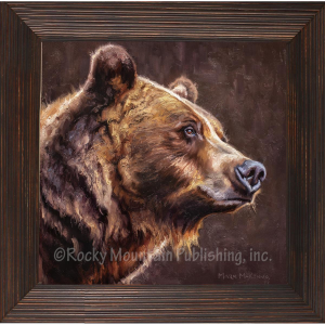 Rocky Mountain Publishing Rocky Mountain Publishing On The Bright Side Canvas Framed Wall Art | Size 18" x 18" - $99.99 at Murdoch's Ranch & Home Supply