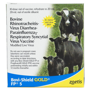 Zoetis Zoetis Bovi-Shield GOLD FP 5 Vaccine for Cows & Heifers | Size 50 Dose - $89.99 at Murdoch's Ranch & Home Supply