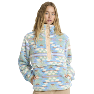 Billabong Switchback Sherpa Pullover in Cornflower | Womens | Size Small