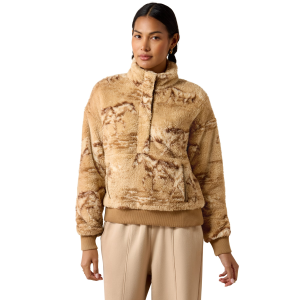 Ariat Berber Sweatshirt in Wild Horses Print | Womens | Size Small