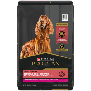 Purina Pro Plan Purina Pro Plan Sensitive Skin and Stomach Lamb and Oat Meal Formula, Adult Dry Dog Food | Size 24 lbs - $75.99 at Murdoch's Ranch & Home Supply