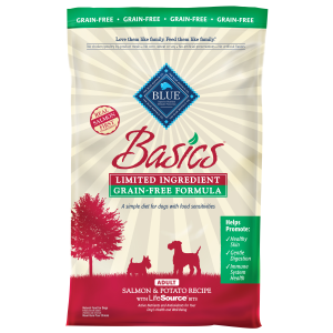 Blue Buffalo Blue Basics Blue Buffalo BLUE Basics Limited Ingredient Grain-Free Formula, Salmon and Potato Recipe, Adult Dry Dog Food | Size 22 lbs - $73.49 at Murdoch's Ranch & Home Supply