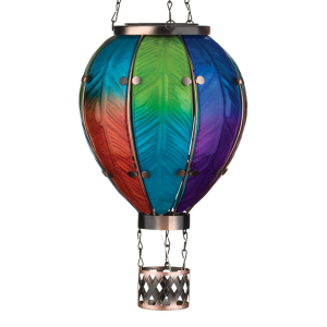 Regal Regal Large Spectrum Hot Air Balloon Shaped Solar Lantern LED Light - $59.99 at Murdoch's Ranch & Home Supply