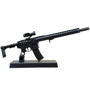 Goatguns GoatGuns Diecast Skeleton Black AK-15 Model Miniature Toy Rifle | Size 14" - $59.99 at Murdoch's Ranch & Home Supply
