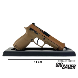 Goatguns GoatGuns Diecast Tan Sig Sauer M17 Model Miniature Toy Rifle | Size 4" - $59.99 at Murdoch's Ranch & Home Supply