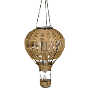 Regal Regal Large Wicker Hot Air Balloon Shaped Solar Lantern LED Light - $44.99 at Murdoch's Ranch & Home Supply