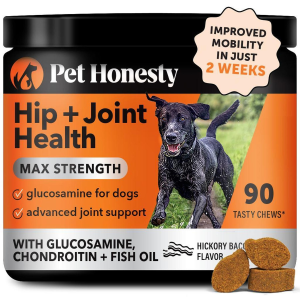 Pet Honesty Pet Honesty Bacon Flavor Hip and Joint Health Max Strength Dog Supplement | Size 90 Count - $44.99 at Murdoch's Ranch & Home Supply