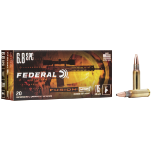 Federal Premium Ammunition Federal Premium Ammunition Fusion 6.8SPC 115Gr Fusion MSR Ammunition - $41.99 at Murdoch's Ranch & Home Supply