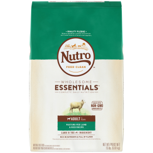 Nutro Wholesome Essentials Nutro Wholesome Essentials Pasture-Fed Lamb and Rice Recipe, Adult Dry Dog Food | Size 15 lbs - $41.49 at Murdoch's Ranch & Home Supply