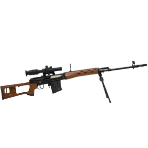 Goatguns GoatGuns Diecast Black SVD Model Miniature Toy Rifle | Size 12.5" - $39.99 at Murdoch's Ranch & Home Supply