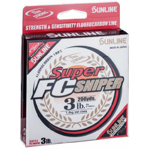 Sunline SUNLINE Super FC Sniper 200YD Clear Fishing Line | Size 14 - $39.99 at Murdoch's Ranch & Home Supply