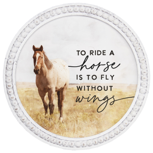 Sincere Surroundings Sincere Surroundings Horse Wings Watercolor Wall Art - $34.99 at Murdoch's Ranch & Home Supply