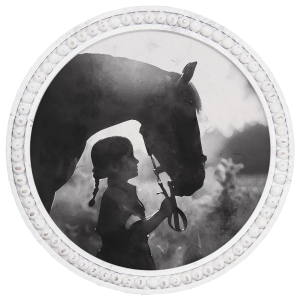 Sincere Surroundings Sincere Surroundings Little Girl and Horse Wall Art - $34.99 at Murdoch's Ranch & Home Supply