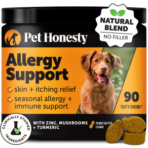 Pet Honesty Pet Honesty Peanut Butter Flavor Allergy Support Dog Supplement | Size 90 Count - $32.99 at Murdoch's Ranch & Home Supply