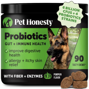 Pet Honesty Pet Honesty Pumpkin Flavor Probiotics Gut and Immune Health Dog Supplement | Size 90 Count - $32.99 at Murdoch's Ranch & Home Supply
