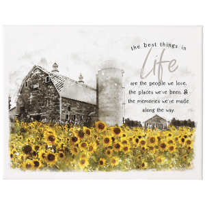 Sincere Surroundings Sincere Surroundings Best Things In Life Farm Sign - $29.99 at Murdoch's Ranch & Home Supply