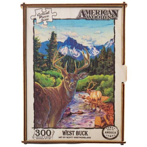 Channel Craft Channel Craft West Buck Woodys Jigsaw Puzzle - $24.99 at Murdoch's Ranch & Home Supply