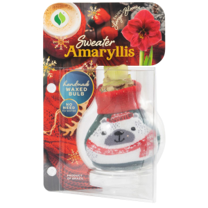Degroot DeGroot Christmas Series Polar Sweater Amaryllis Blub - $17.99 at Murdoch's Ranch & Home Supply