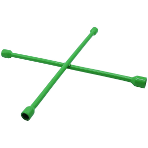 Grip 20" SAE 4-Way Green Tire Iron