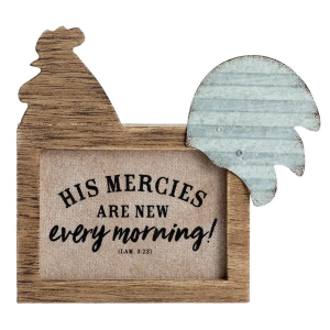 Dayspring DaySpring His Mercies Are New Tabletop Decor - $14.99 at Murdoch's Ranch & Home Supply