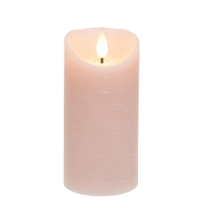 Col House Designs Col House Designs Pink Blush Blow Out Timer Pillar Candle | Size 3" x 6" - $12.99 at Murdoch's Ranch & Home Supply