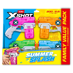 ZURU X-Shot Summer Splash Stealth Soaker Water Gun Blaster Set
