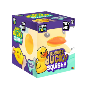 Squishy Smushworld 6" Squishy Rubber Ducky Toy