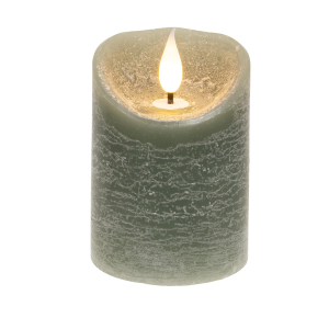 Col House Designs Col House Designs Sage Green Blow Out Timer Pillar Candle | Size 3" x 4" - $9.99 at Murdoch's Ranch & Home Supply
