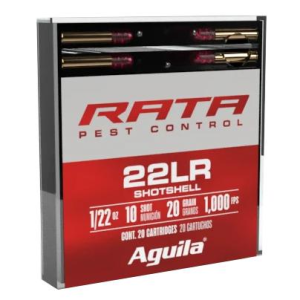 Aguila Ammunition 22LR Rata Shot #10 20 Rounds