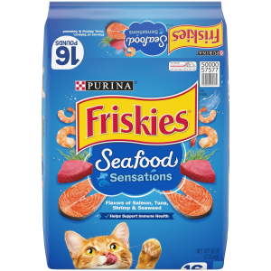 Purina - Friskies Purina - Friskies Seafood Sensations Dry Cat Food | Size 6.3 lbs - $8.99 at Murdoch's Ranch & Home Supply